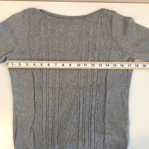Karen Scott Cable Knit Sweater Small - Picture 6 of 8